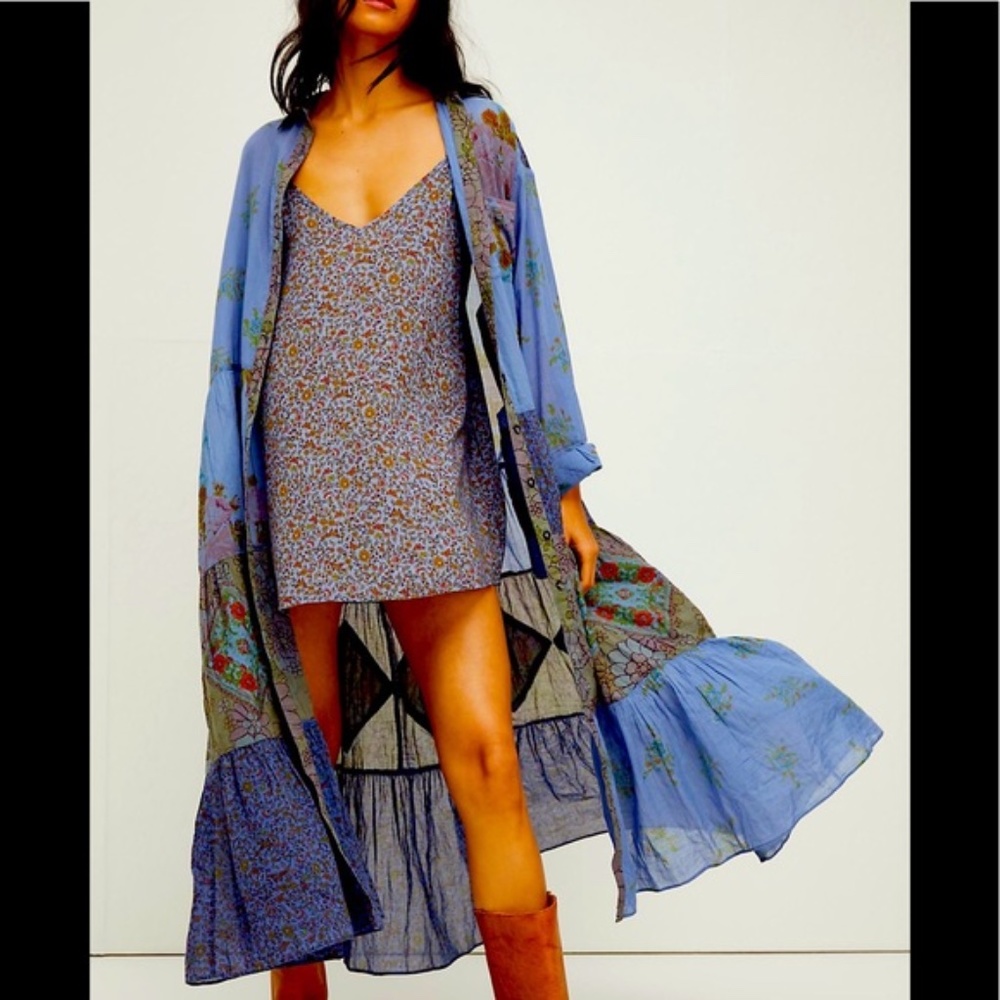 Free People “Days of Ditzies Dress Set” New